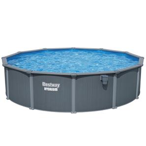 Bestway Hydrium 549 x 132 cm Runt Stålväggspool Set (2027 model)-11