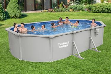 Bestway Hydrium 610 x 366 x 122 cm Oval Stålväggspool Set (2026 model)-2
