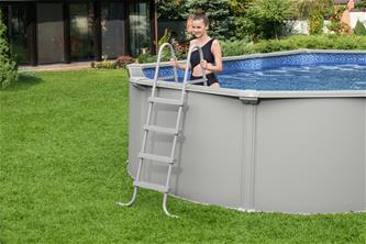 Bestway Hydrium 610 x 366 x 122 cm Oval Stålväggspool Set (2026 model)-6