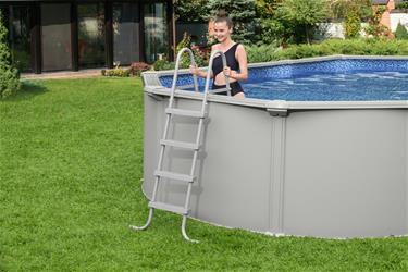 Bestway Hydrium 610 x 366 x 122 cm Oval Stålväggspool Set (2026 model)-6