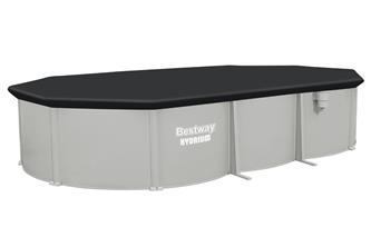 Bestway Hydrium 610 x 366 x 122 cm Oval Stålväggspool Set (2027 model)-7