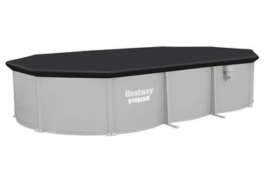 Bestway Hydrium 610 x 366 x 122 cm Oval Stålväggspool Set (2027 model)-7