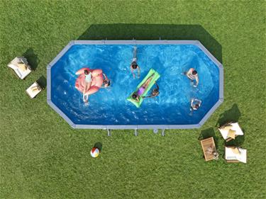 Bestway Hydrium 732 x 366 x 132 cm Oval Stålväggspool Set (2026 model)-4