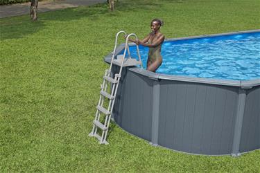 Bestway Hydrium 732 x 366 x 132 cm Oval Stålväggspool Set (2026 model)-6