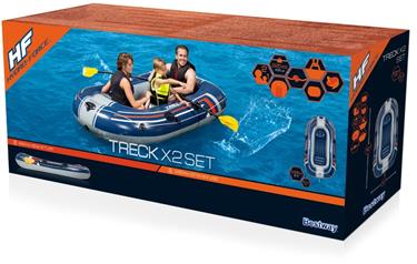 Bestway Hydro Force Gummibåt Treck X2 Set 255 x 127 cm-2