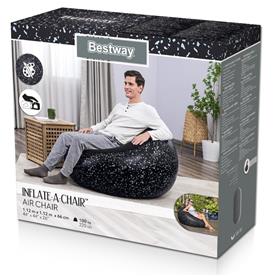 Bestway ''Inflate-A-Chair'' Uppblåsbar stol 112 x 122 x 66 cm-5
