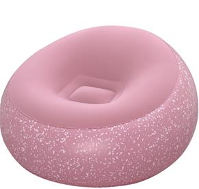 Bestway ''Inflate-A-Chair'' Uppblåsbar stol 112 x 122 x 66 cm, Clay Pink