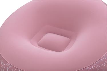 Bestway ''Inflate-A-Chair'' Uppblåsbar stol 112 x 122 x 66 cm, Clay Pink-5