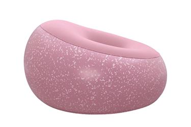 Bestway ''Inflate-A-Chair'' Uppblåsbar stol 112 x 122 x 66 cm, Clay Pink-7
