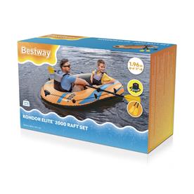Bestway Kondor Elite 2000 Gummibåt set 196 x 106 cm-2