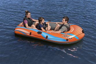 Bestway Kondor Elite 3000 Gummibåt 246 x 122 cm Set-4