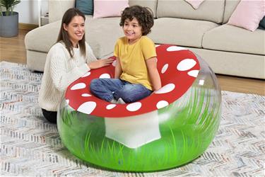 Bestway Mighty Mushroom Uppblåsbar stol 112 x 122 x 66 cm-5