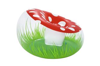 Bestway Mighty Mushroom Uppblåsbar stol 112 x 122 x 66 cm-7