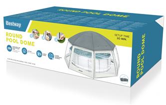 Bestway Pool Dome/Tält 600 x 600 x 295 cm-5