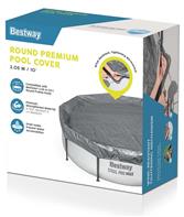 Bestway Poolskydd 305cm Premium rund poolöverdrag