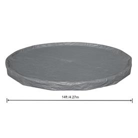 Bestway Poolskydd 427 cm Premium rund poolöverdrag-2