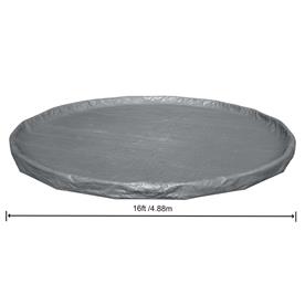 Bestway Poolskydd 488 cm Premium rund poolöverdrag-3