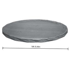 Bestway Poolskydd 549 cm Premium rund poolöverdrag-3