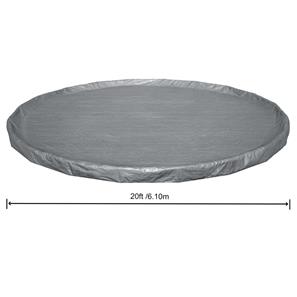 Bestway Poolskydd 610 cm Premium rund poolöverdrag-2