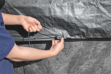 Bestway Poolskydd 610 cm Premium rund poolöverdrag-4