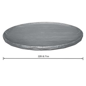 Bestway Poolskydd 671 cm Premium rund poolöverdrag-3
