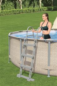 Bestway Power Steel  396 x 107 cm m/Baldakin, pump, stege m.m.-5