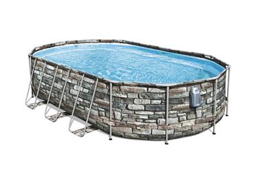 Bestway  Power Steel 610 x 366 x 122 cm Komfort Jet Pool-2