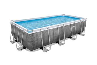 Bestway  Power Steel Rektangulär pool 549 x 274 x 122 cm Specialutgåva-6