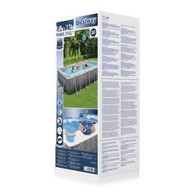 Bestway  Power Steel Rektangulär pool 549 x 274 x 122 cm Specialutgåva-7