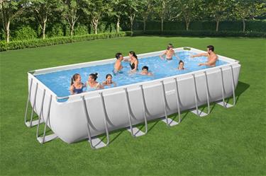 Bestway  Power Steel Rektangulär pool 640 x 274 x 132 cm-2