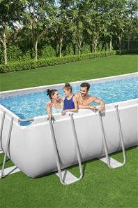 Bestway  Power Steel Rektangulär pool 640 x 274 x 132 cm-4