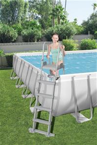 Bestway  Power Steel Rektangulär pool 956 x 488 x 132 cm-3