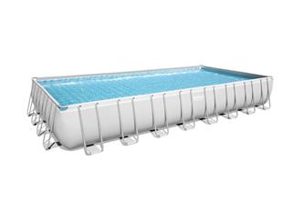 Bestway  Power Steel Rektangulär pool 956 x 488 x 132 cm-7