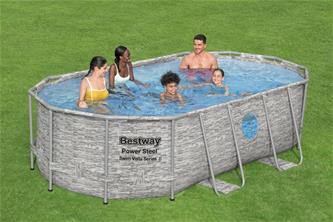 Bestway  Power Steel Swim Vista II 427 x 250 x 100 cm - Ny modell!-2