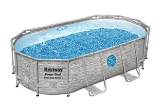 Bestway  Power Steel  Swim Vista II 427 x 250 x 100 cm - Ny modell!-7