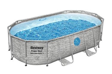 Bestway  Power Steel  Swim Vista II 427 x 250 x 100 cm - Ny modell!-7