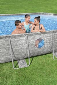 Bestway  Power Steel  Swim Vista II 488 x 305 x 107 cm pool med sandfilter-6