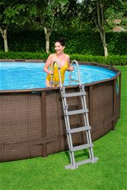 Bestway  Power Steel  Swim Vista II 549 x 122 cm m/pump, stege m.m.-3