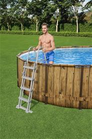 Bestway  Power Steel  Swim Vista II 549 x 122 cm m/pump, stege-3