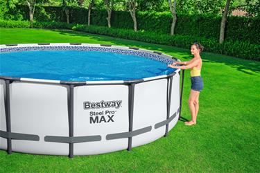 Bestway Solar Poolskydd 366 - 396 cm-4