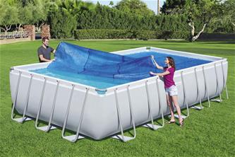 Bestway Solar  Poolskydd 6.40m x 2.74m/7.32m x 3.66m-4