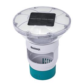 Bestway SolarGlow LED kemikaliedispenser med 4-färgad belysning-2