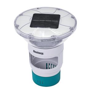 Bestway SolarGlow LED kemikaliedispenser med 4-färgad belysning-2