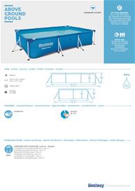 Bestway Steel Pro Frame Pool 3.00m x 2.01m x 66cm-8