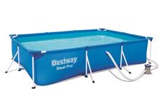 Bestway Steel Pro Frame Pool 300 x 201 x 66 cm m. filter pump