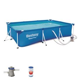 Bestway Steel Pro Frame Pool 300 x 201 x 66 cm m. filter pump-2