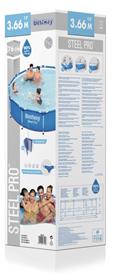  Bestway Steel Pro Frame Pool 366 x 76 cm-3