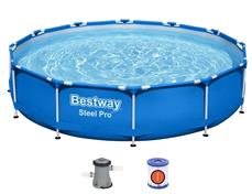 Bestway Steel Pro Frame Pool 366 x 76 cm m. pump