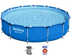 Bestway Steel Pro Frame Pool 396 x 84 cm  m. filter pump