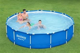  Bestway Steel Pro Frame Pool 396 x 84 cm  m. filter pump-2